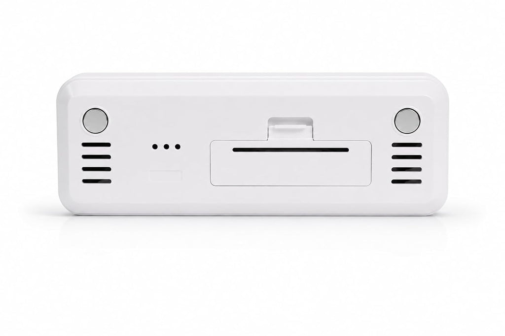 Triq Digital LCD Kitchen Timer with Magnetic Back | (White)